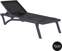 3 Piece Pacific Sun Lounger with Ocean Side Table Package