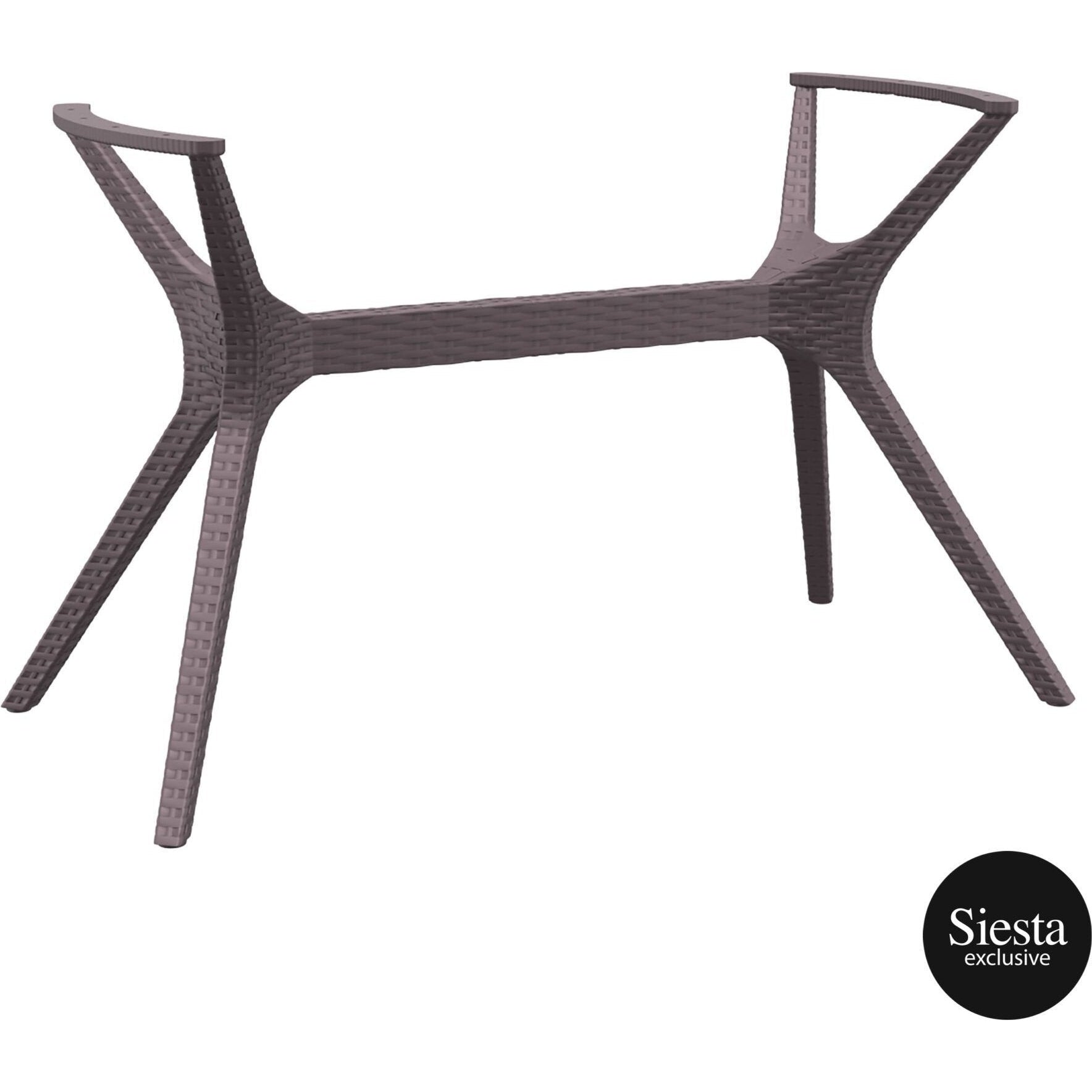 Ibiza Table Legs Medium (Suits Ibiza Table Top 1400x800)