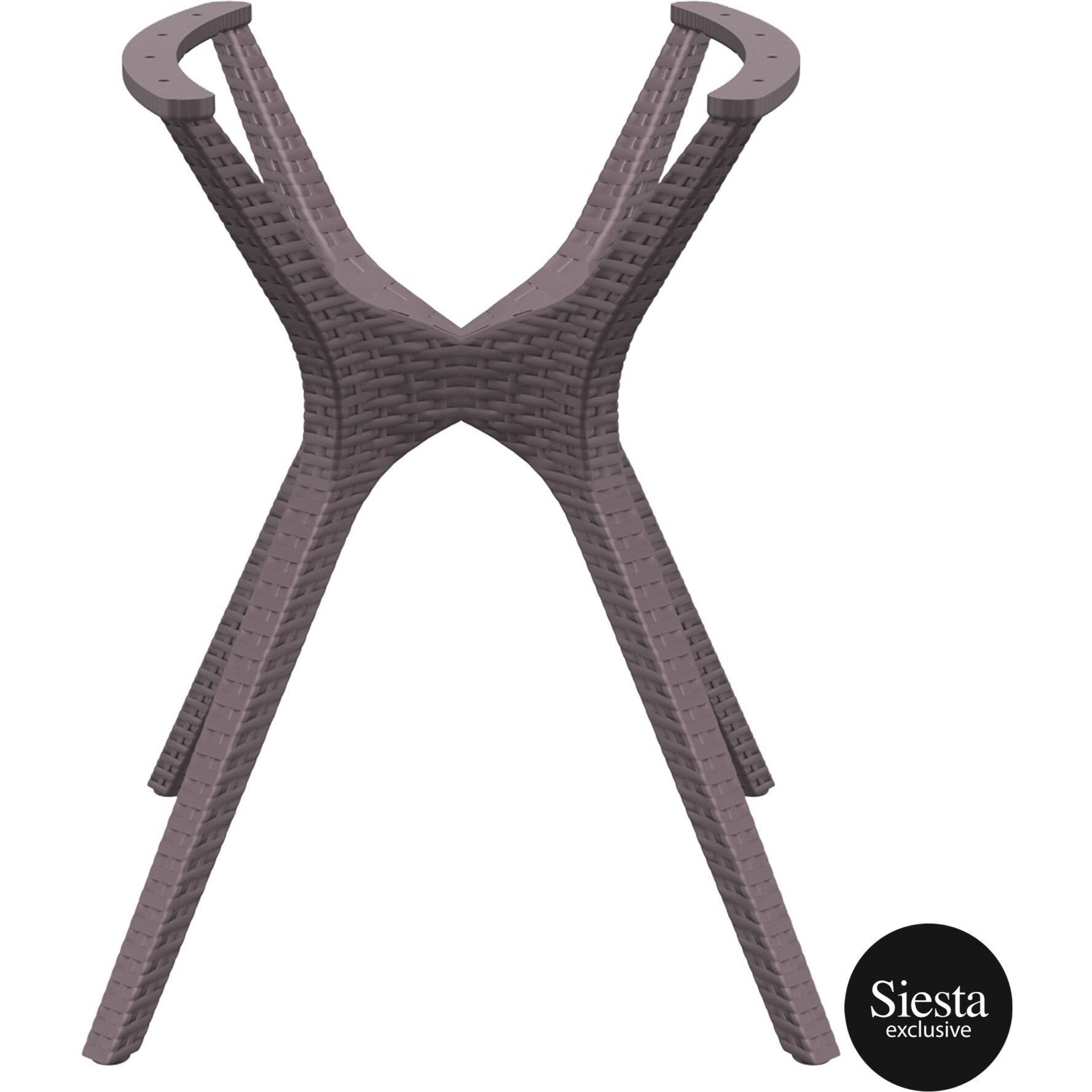 Ibiza Table Legs Small (Suits Ibiza Table Top 800x800)