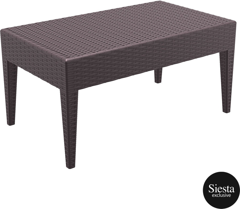 Resin Rattan 3 Seat Outdoor Setting with Daytona Chair