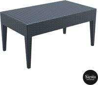 3 Seat California Tub Chair with Cushion and Tequila Coffee Table Package