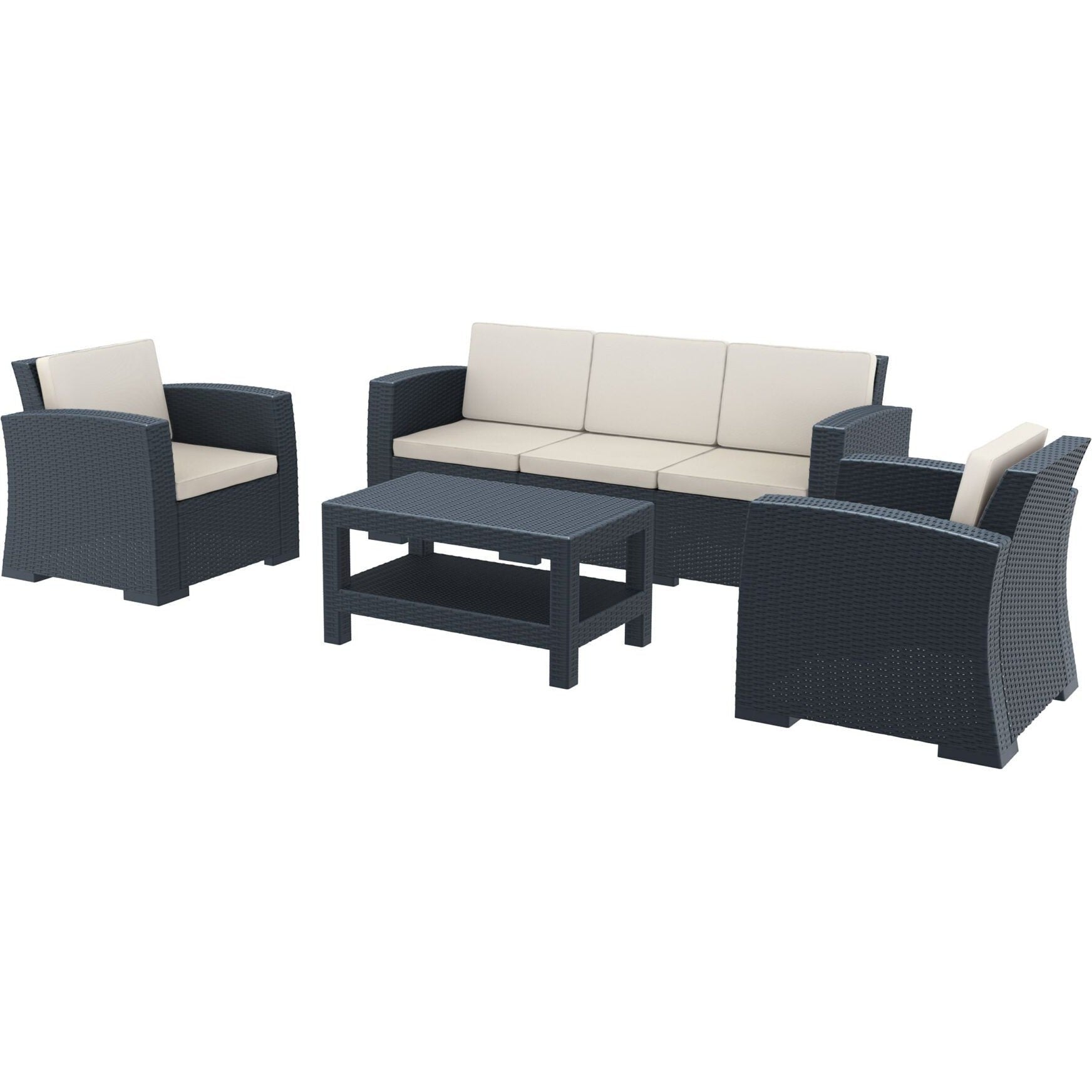 Monaco Lounge Set XL - With Cushions