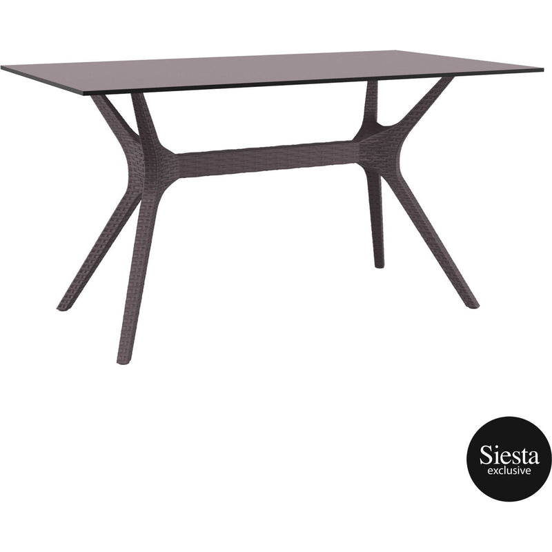 Ibiza Table 140 (Top & Base)