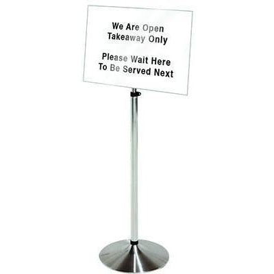 Sign Display Stand and Stand