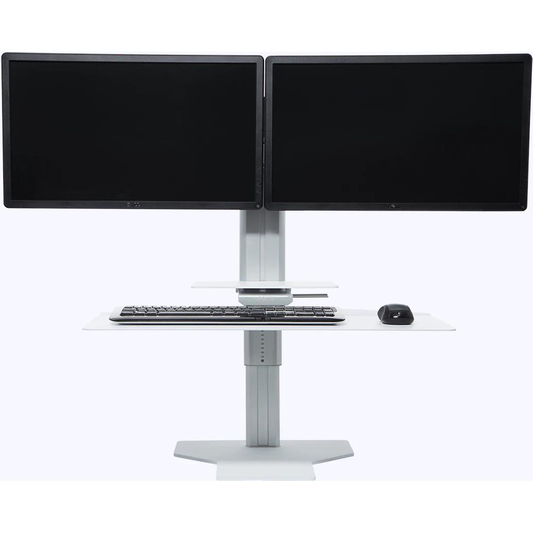 Uprite Ergo Sit2Stand Electric Dual Monitor Riser