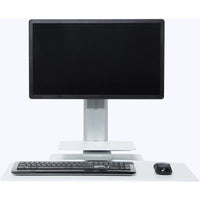 Uprite Ergo Sit2Stand Electric Single Monitor Riser
