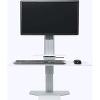 Uprite Ergo Sit2Stand Electric Single Monitor Riser