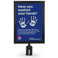 Retracta Q A4 Sign Top